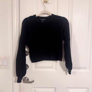 Forever 21 Black Crew Neck Sweater